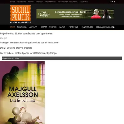 socialpolitik.com startsida 2018
