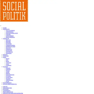 socialpolitik.com startsida 2019