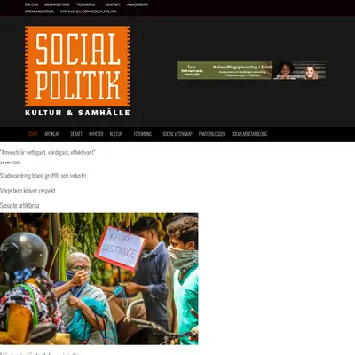 socialpolitik.com startsida 2021