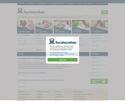 Nytt från Socialstyrelsen startsida 2019