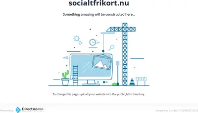 socialtfrikort.nu startsida 2025