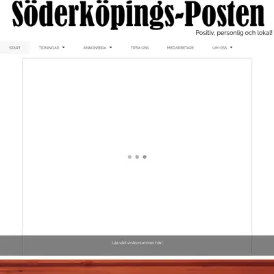 SÖDERKÖPINGS-POSTEN startsida 2023