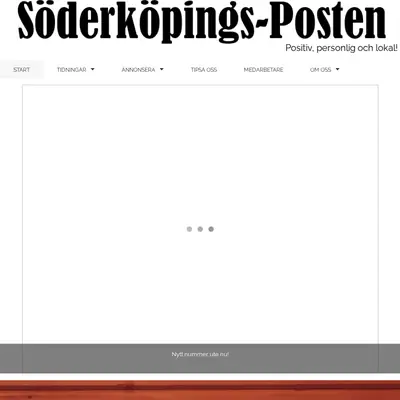 SÖDERKÖPINGS-POSTEN startsida 2024