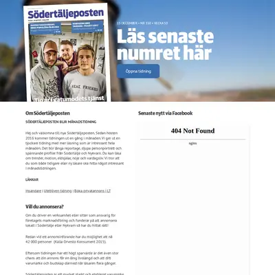 www.sodertaljeposten.se startsida 2017