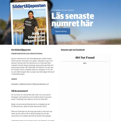 www.sodertaljeposten.se startsida 2018