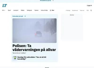 www.sodertaljeposten.se startsida 2026