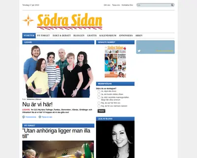 SÖDRA SIDAN startsida 2013