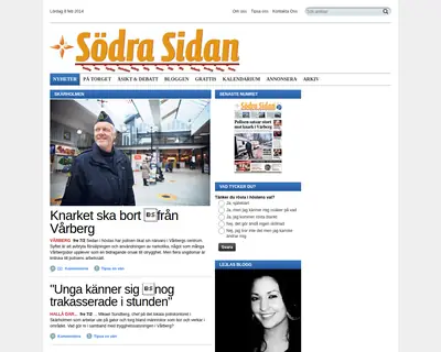 SÖDRA SIDAN startsida 2014