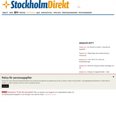 SÖDRA SIDAN startsida 2019