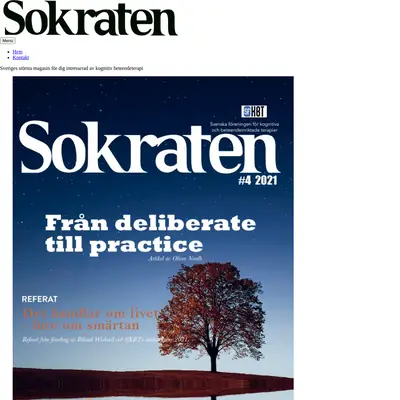 SOKRATEN startsida 2022