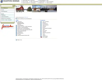 Vårt Sollentuna startsida 2003