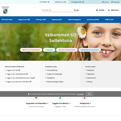 Vårt Sollentuna startsida 2020