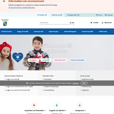 Vårt Sollentuna startsida 2021