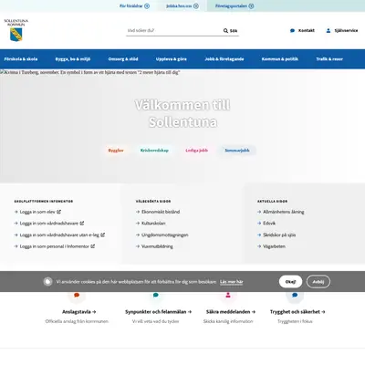 Vårt Sollentuna startsida 2022