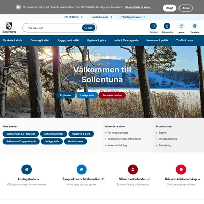 Vårt Sollentuna startsida 2025
