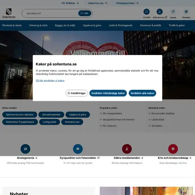 Vårt Sollentuna startsida 2026