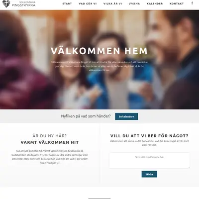 Sollentuna Pingstkyrka startsida 2018
