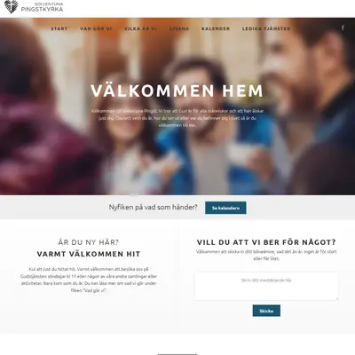 Sollentuna Pingstkyrka startsida 2019