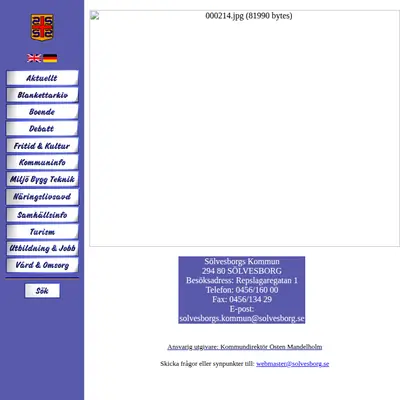 Sölvesborgs församlingsblad startsida 2000