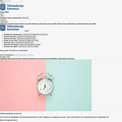 Sölvesborgs församlingsblad startsida 2020