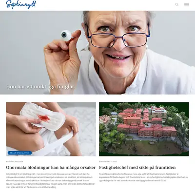 Sophianytt startsida 2024
