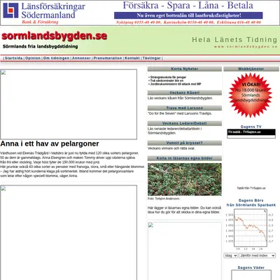 Sörmlandsbygden startsida 2010