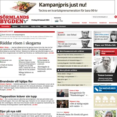 Sörmlandsbygden startsida 2014