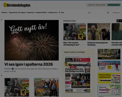Sörmlandsbygden startsida 2026