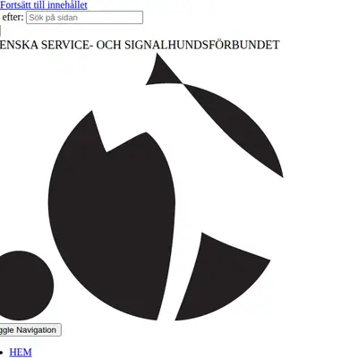 SoS-Hunden startsida 2026