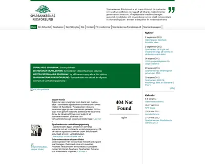 www.sparbankerna.se startsida 2011