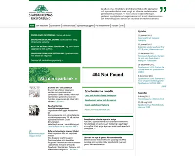 www.sparbankerna.se startsida 2012