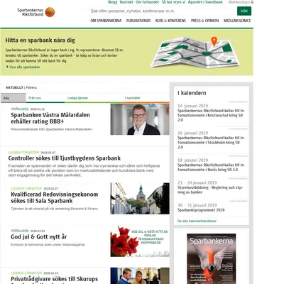 www.sparbankerna.se startsida 2019