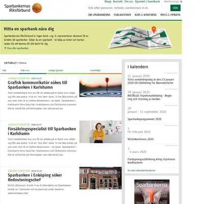 www.sparbankerna.se startsida 2020