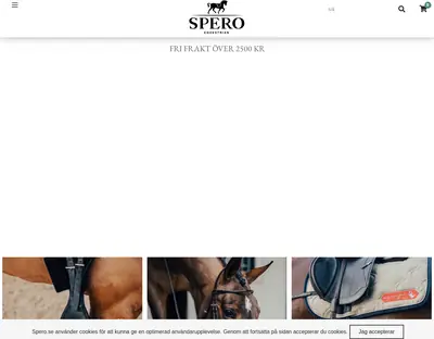 Spero startsida 2023