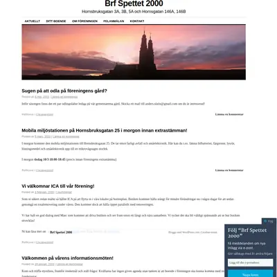 SPETTET startsida 2015