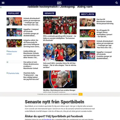 sportbibeln.se startsida 2018