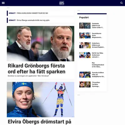 sportbibeln.se startsida 2023
