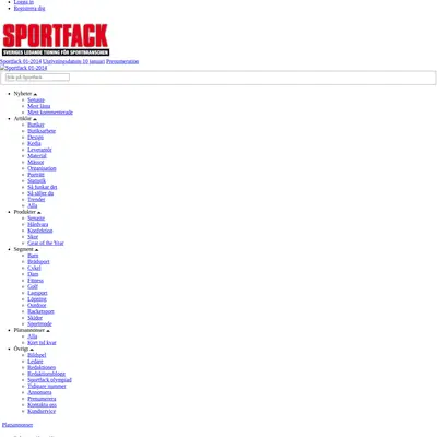www.sportfack.se startsida 2014