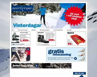 SPORTMAGASINET S startsida 2012