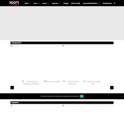 SPORTMAGASINET S startsida 2021