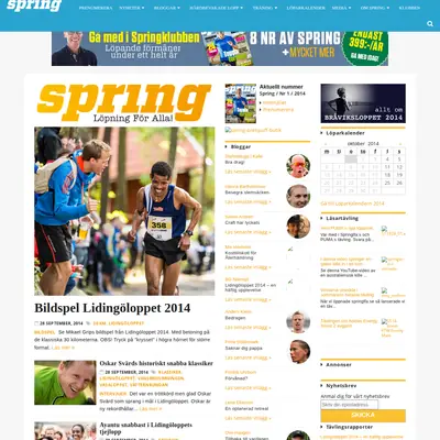 SPRING startsida 2014