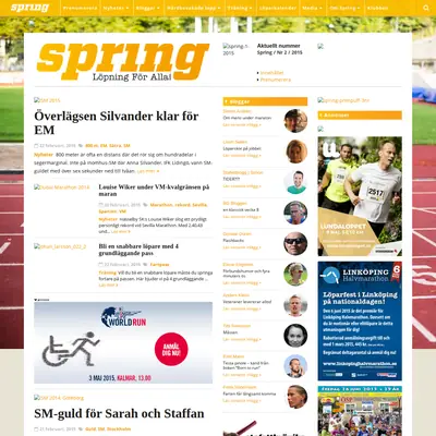 SPRING startsida 2015