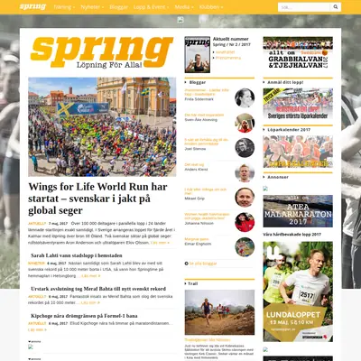 SPRING startsida 2017