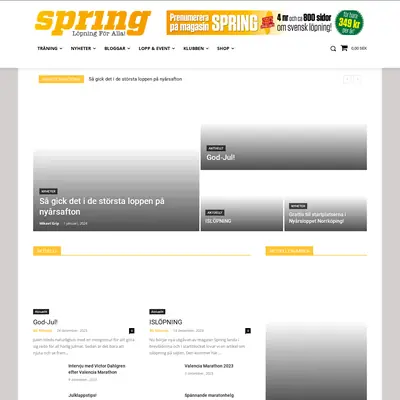 SPRING startsida 2024