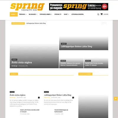 SPRING startsida 2026