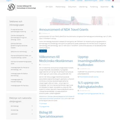 DERMATOLOGI & VENEREOLOGI startsida 2015