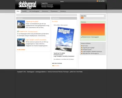 Stadsbyggnad startsida 2011
