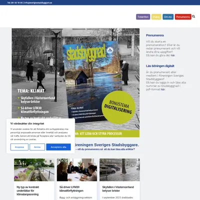 Stadsbyggnad startsida 2026