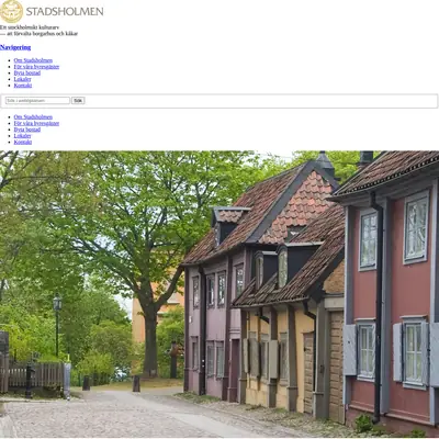 Stadsholmen startsida 2013