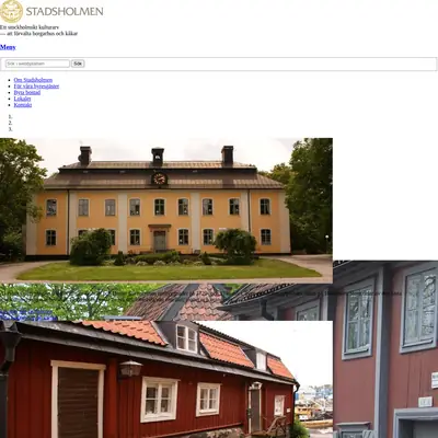 Stadsholmen startsida 2016